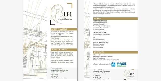 Brochure La Francaise de Construction