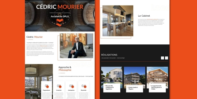 Site Internet Cedric Mourier Architecte